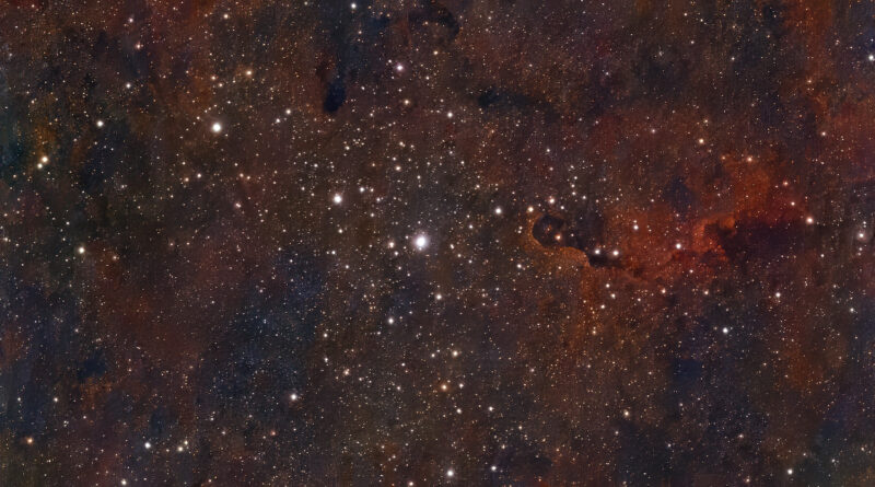 IC 1396 Elephants Trunk Nebula on Dwarf Mini