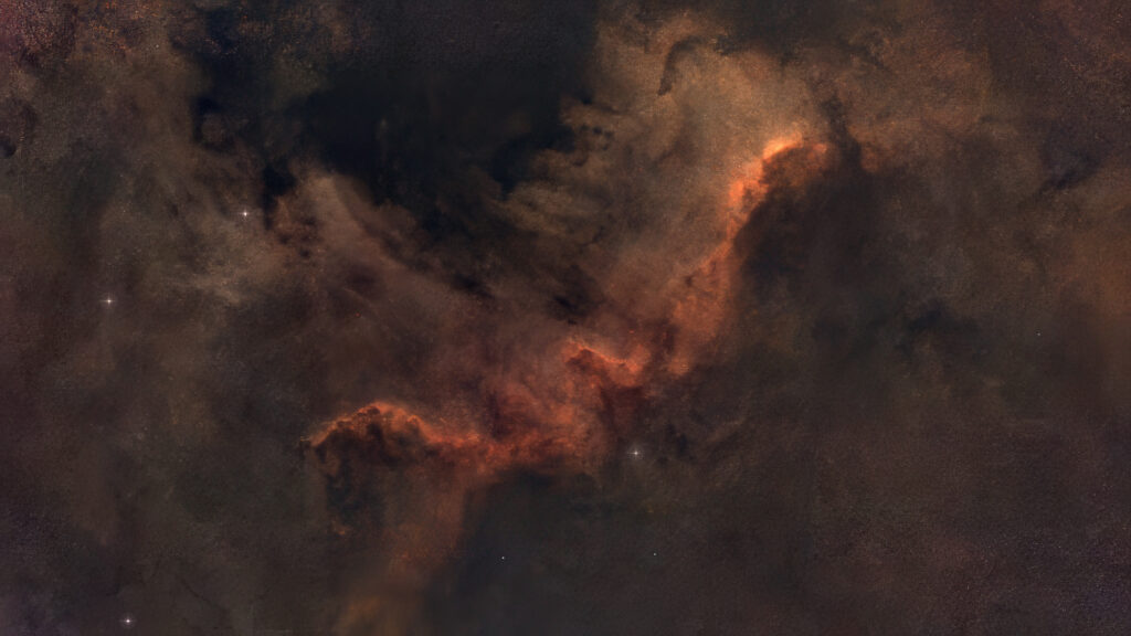 NGC 7000 North American Nebula Seestar 50