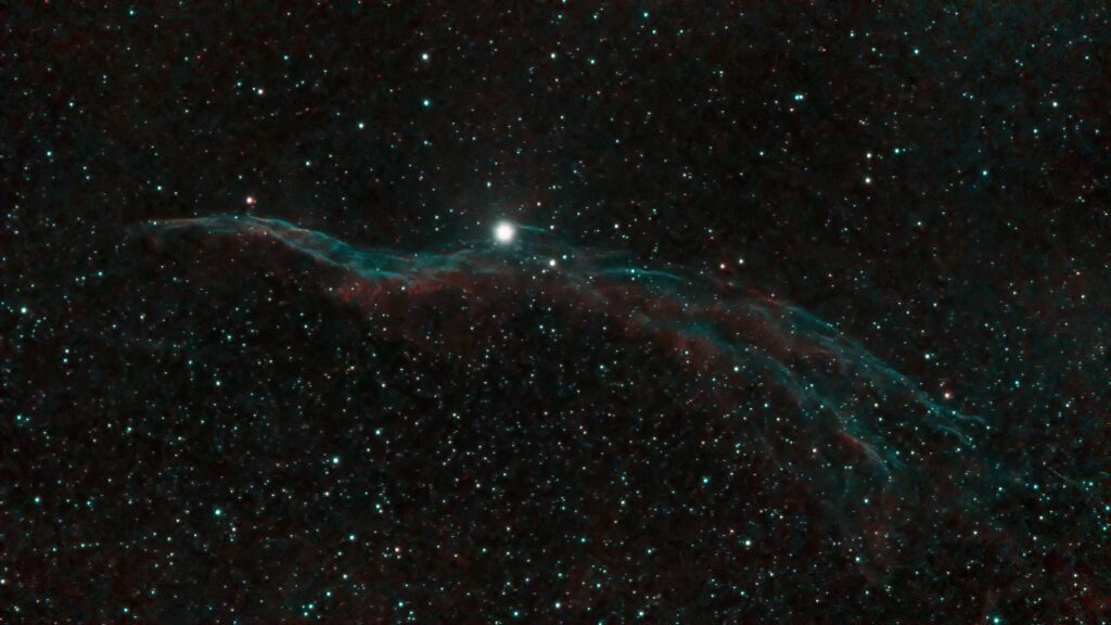NJC 6990 Witches Broom Nebula Seestar S50