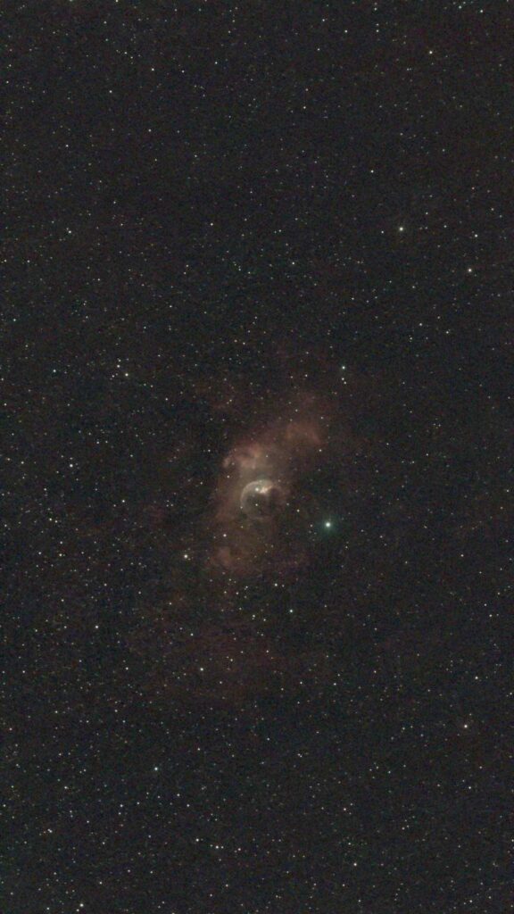 NGC 7635 on SeeStar 50