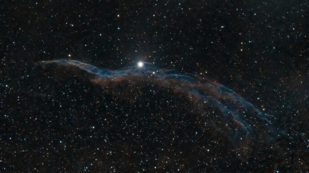 NJC 6990 Witches Broom Nebula Seestar S50
