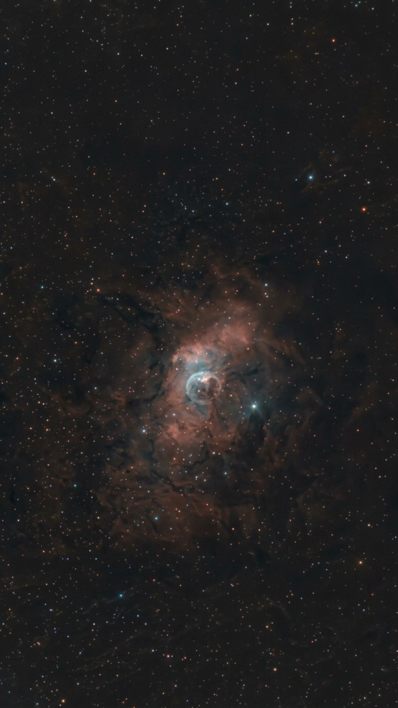 NGC 7635 on SeeStar 50