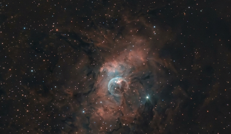 NGC 7635 on SeeStar 50